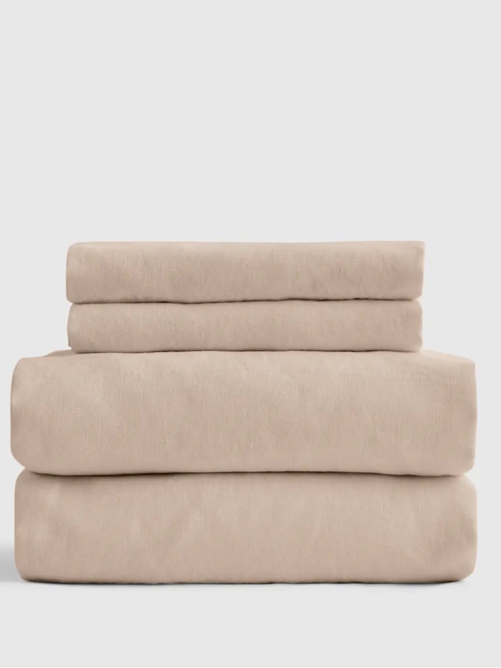 NWOT QUINCE Organic Brushed Cotton Sheet Set – Toffee – Queen